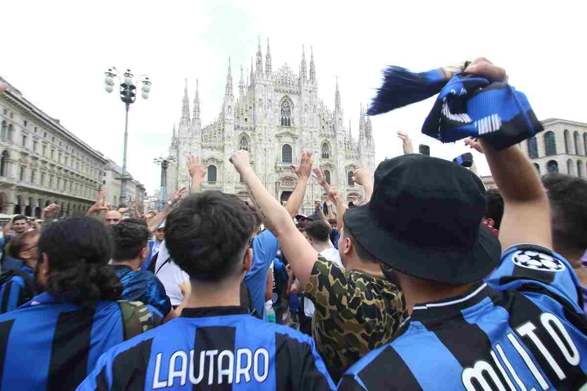 Tifosi Inter Duomo