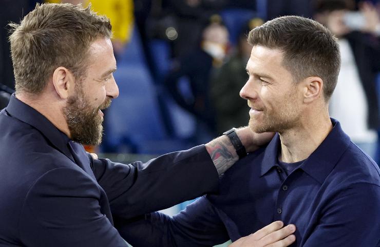 Daniele De Rossi e Xabi Alonso