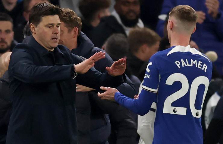 Mauricio Pochettino e Cole Palmer, Chelsea