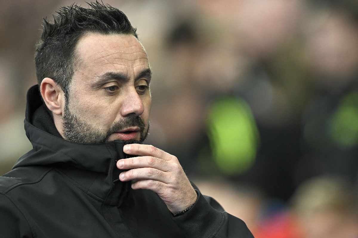 Roberto De Zerbi allenatore del Brighton