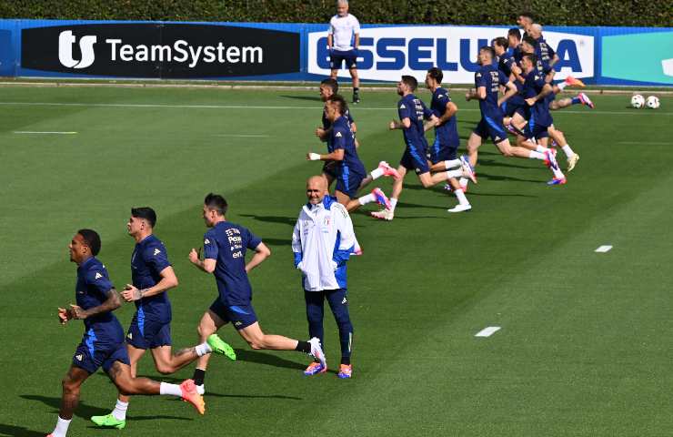 Allenamento Italia