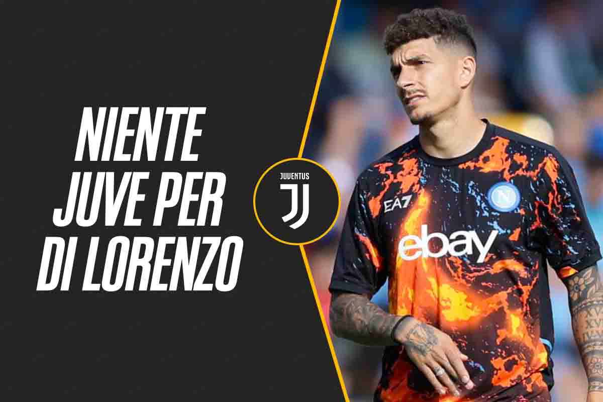Juve, sfuma l'opzione Di Lorenzo
