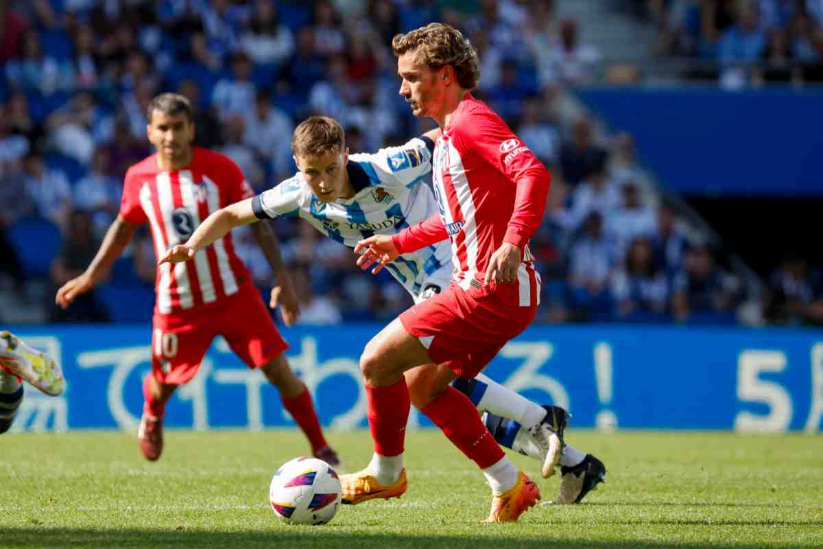Griezmann sbarca in Italia