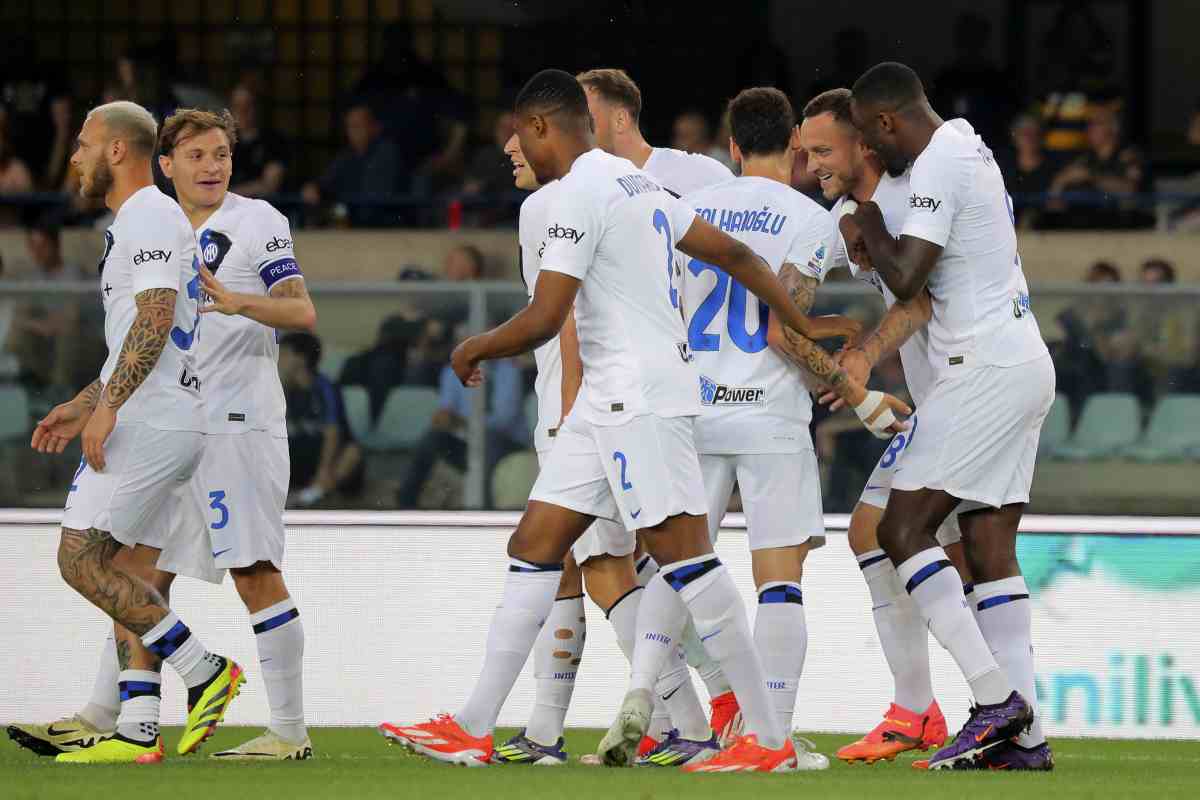 l'Inter allenamenti pesanti