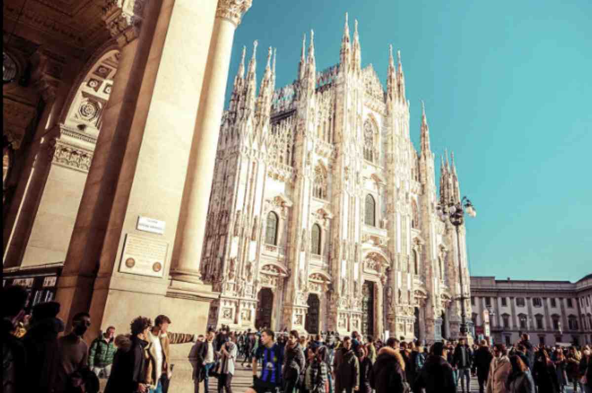 MIlano nerazzurra in attesa del suo campione 