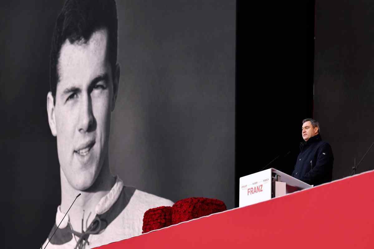 Franz Beckenbauer omaggio Euro 2024