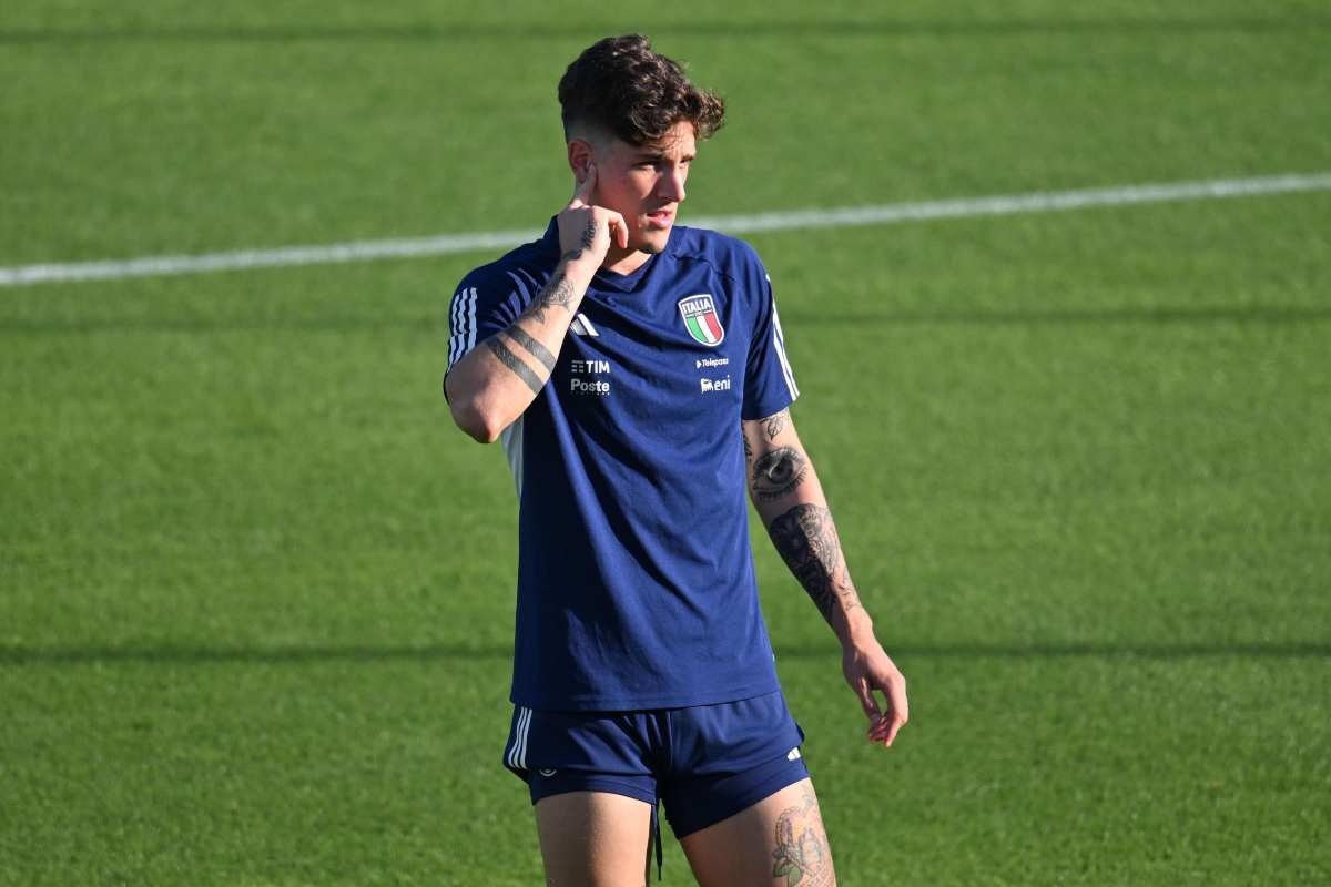 Nicolò Zaniolo dedica figlio