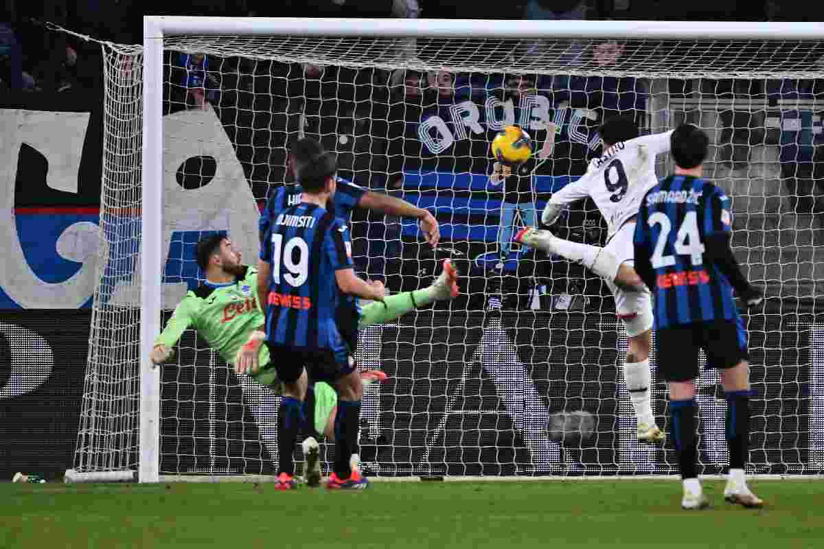 Coppa Italia il gol di Castro del Bologna