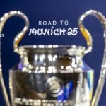 Sorteggi ottavi di Champions ed Europa League: un derby scongiurato, un altro ci sarà e promette scintille. Nella foto, la coppa dalle grandi orecchie ai sorteggi di Champions League