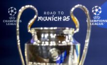Sorteggi ottavi di Champions ed Europa League: un derby scongiurato, un altro ci sarà e promette scintille. Nella foto, la coppa dalle grandi orecchie ai sorteggi di Champions League