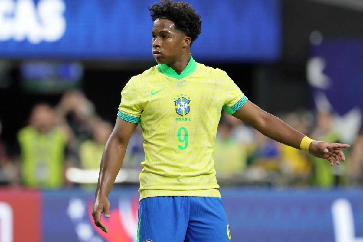 Endrick, attaccante del Brasile