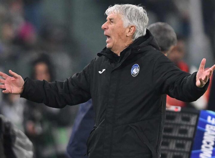 Gian Piero Gasperini allenatore dell'Atalanta