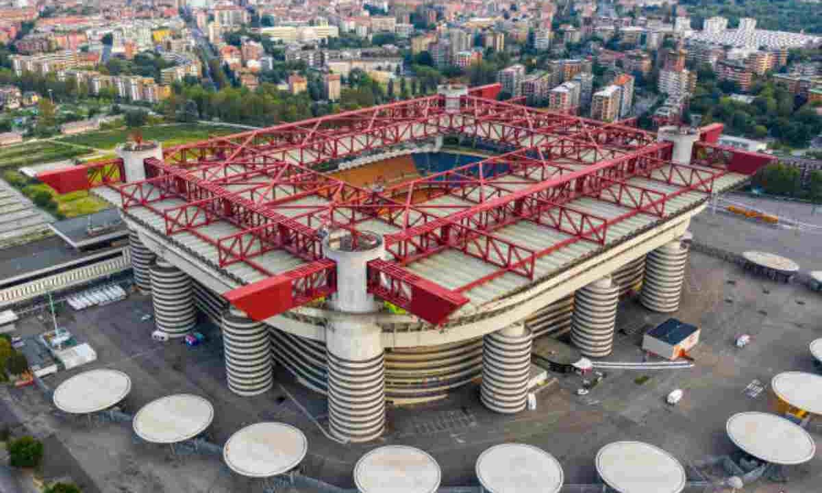 Lo stadio Meazza di San Siro - stadio di Milan e Inter