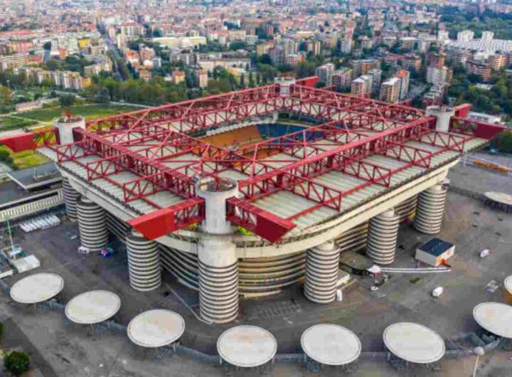 Lo stadio Meazza di San Siro
