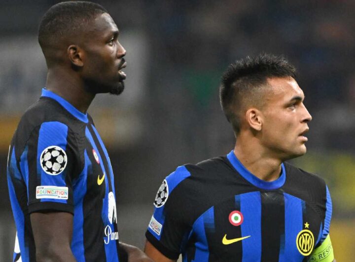 Marcus Thuram e Lautaro Martinez