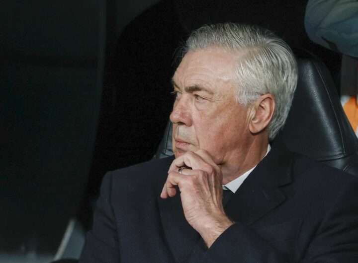 Carlo Ancelotti allenatore del Real Madrid