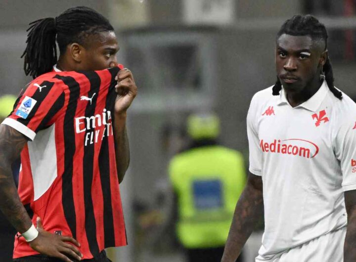 Leao, Milan e Moise Kean, Fiorentina