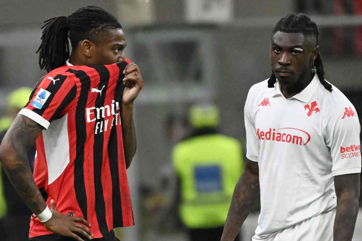 Leao, Milan e Moise Kean, Fiorentina
