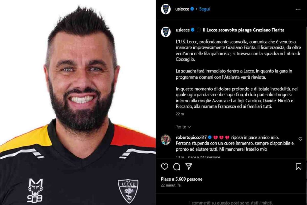Graziano Fiorita Lecce