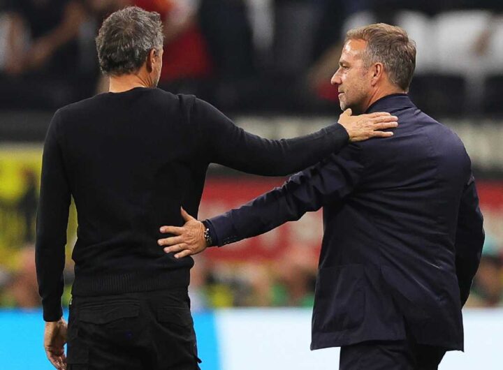 Luis Enrique e Hans Flick