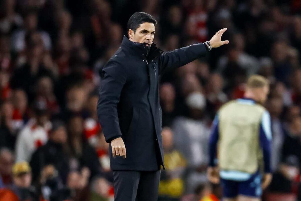 Mikel Arteta allenatore dell'Arsenal
