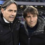 Simone Inzaghi e Antonio Conte Serie A