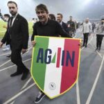 Antonio Conte Campione d'Italia con il Napoli