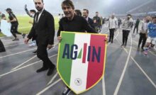 Antonio Conte Campione d'Italia con il Napoli