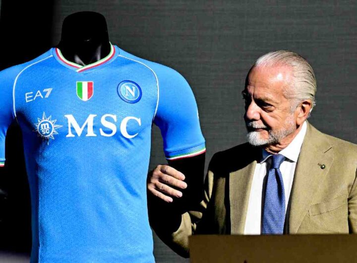 Aurelio De Laurentiis presidente del Napoli