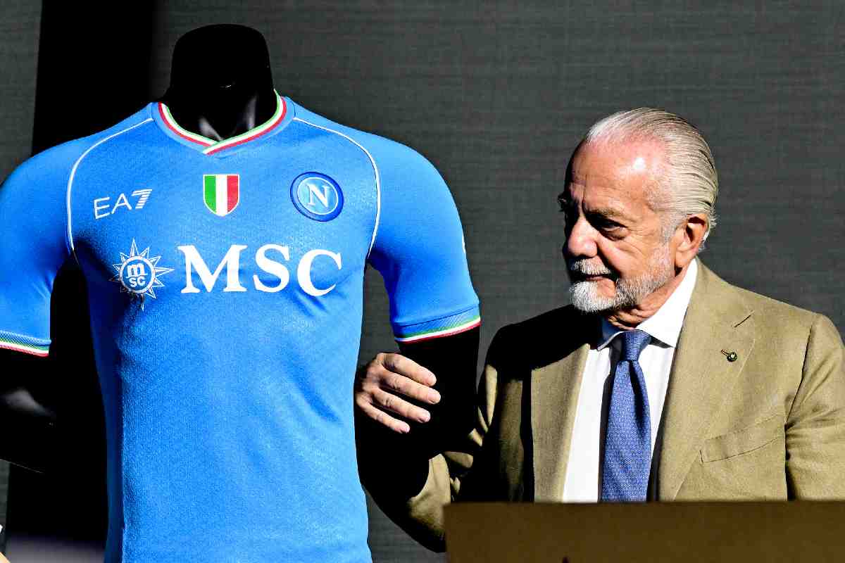 Aurelio De Laurentiis presidente del Napoli