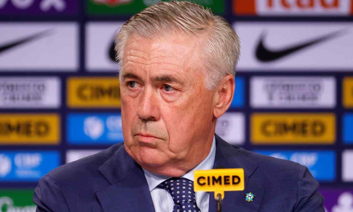 Carlo Ancelotti, il c.t. del Brasile