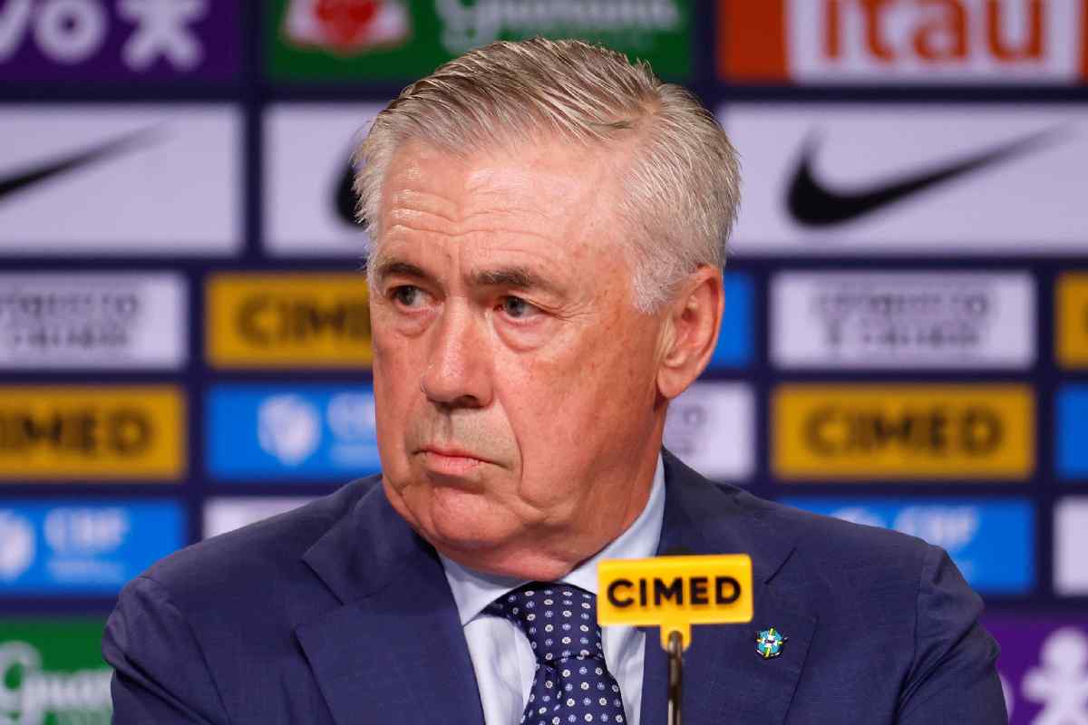 Carlo Ancelotti, il c.t. del Brasile
