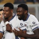Denzel Dumfries e Marcus Thuram Inter