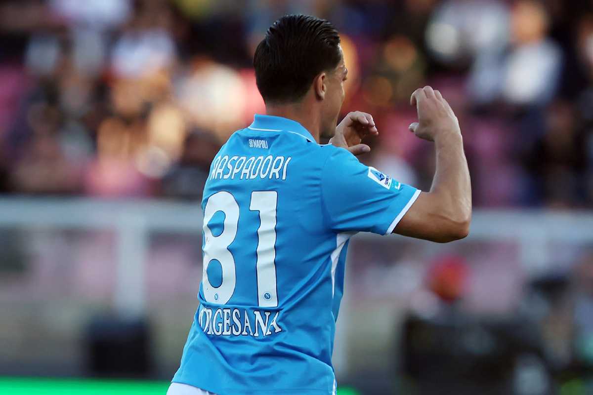 Giacomo Raspadori attaccante del Napoli