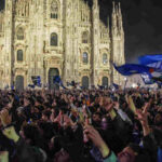 Inter in Piazza Duomo