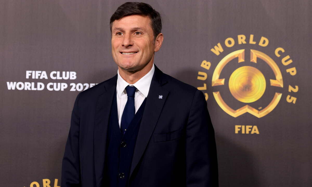 Il vicepresidente dell'Inter Javier Zanetti