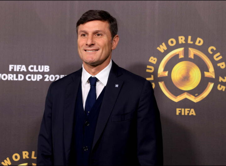 Il vicepresidente dell'Inter Javier Zanetti