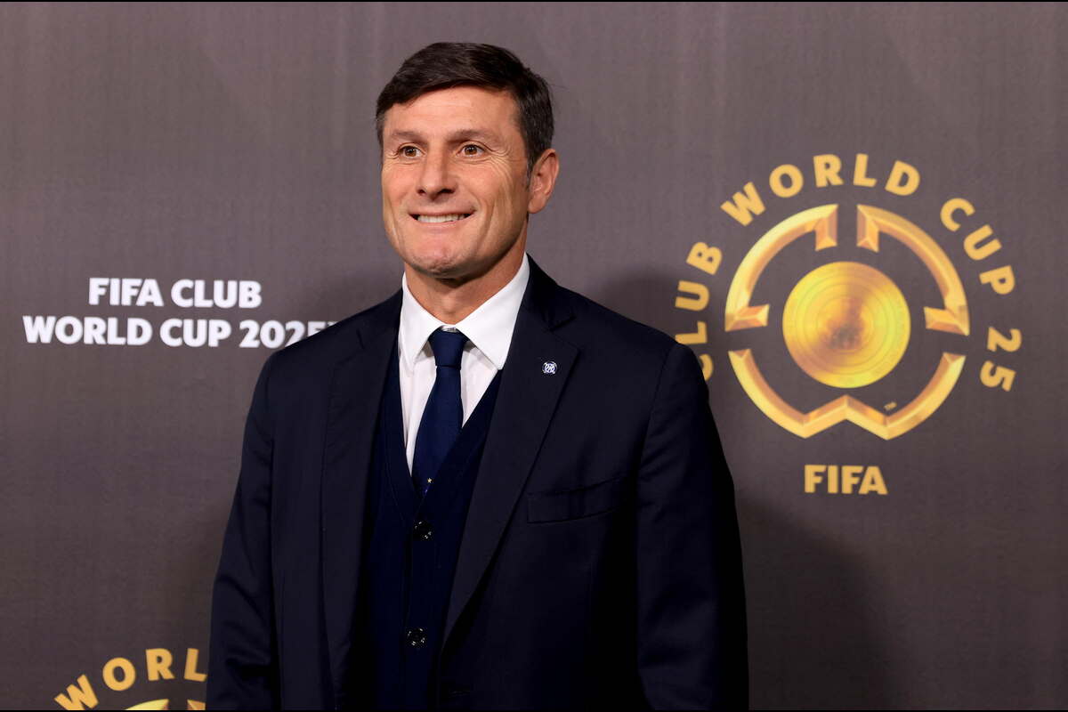 Il vicepresidente dell'Inter Javier Zanetti