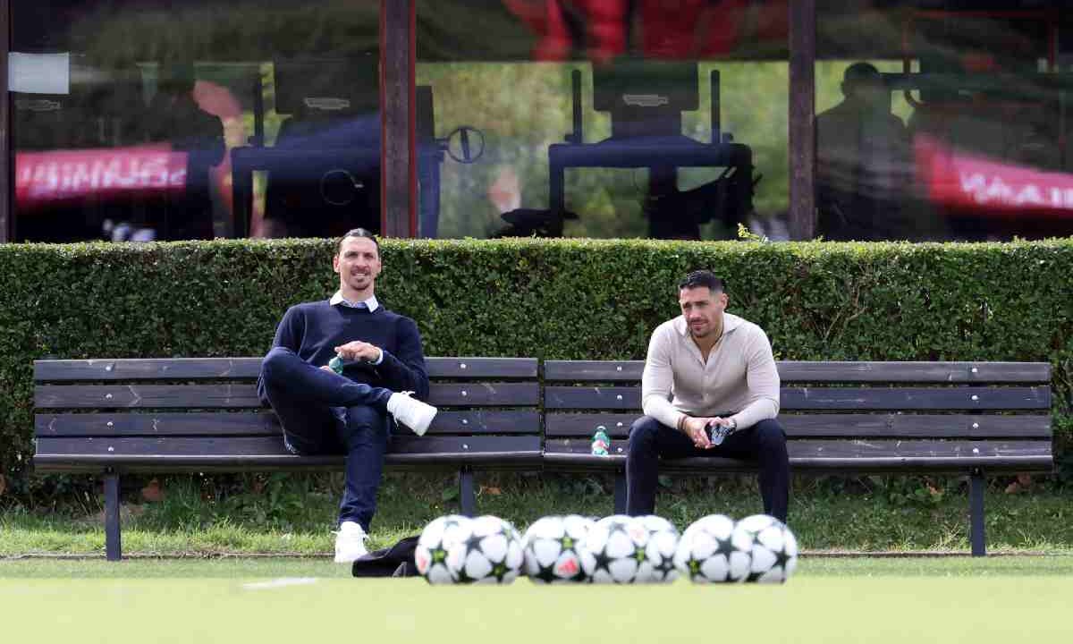 Milan, Zlatan Ibrahimović e Geoffrey Moncada