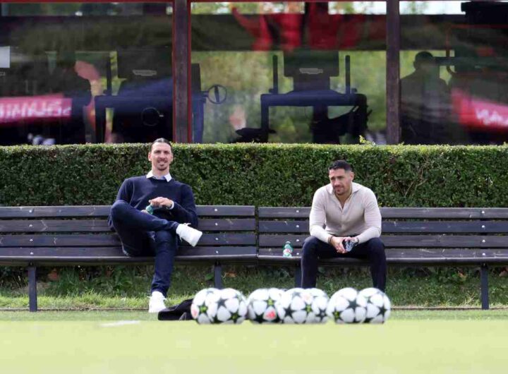 Milan, Zlatan Ibrahimović e Geoffrey Moncada