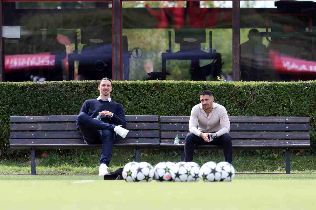 Milan, Zlatan Ibrahimović e Geoffrey Moncada
