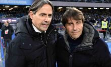 Simone Inzaghi e Antonio Conte