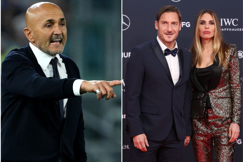 Spalletti Totti Ilary