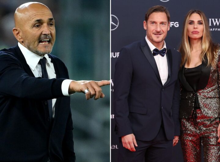 Spalletti Totti Ilary