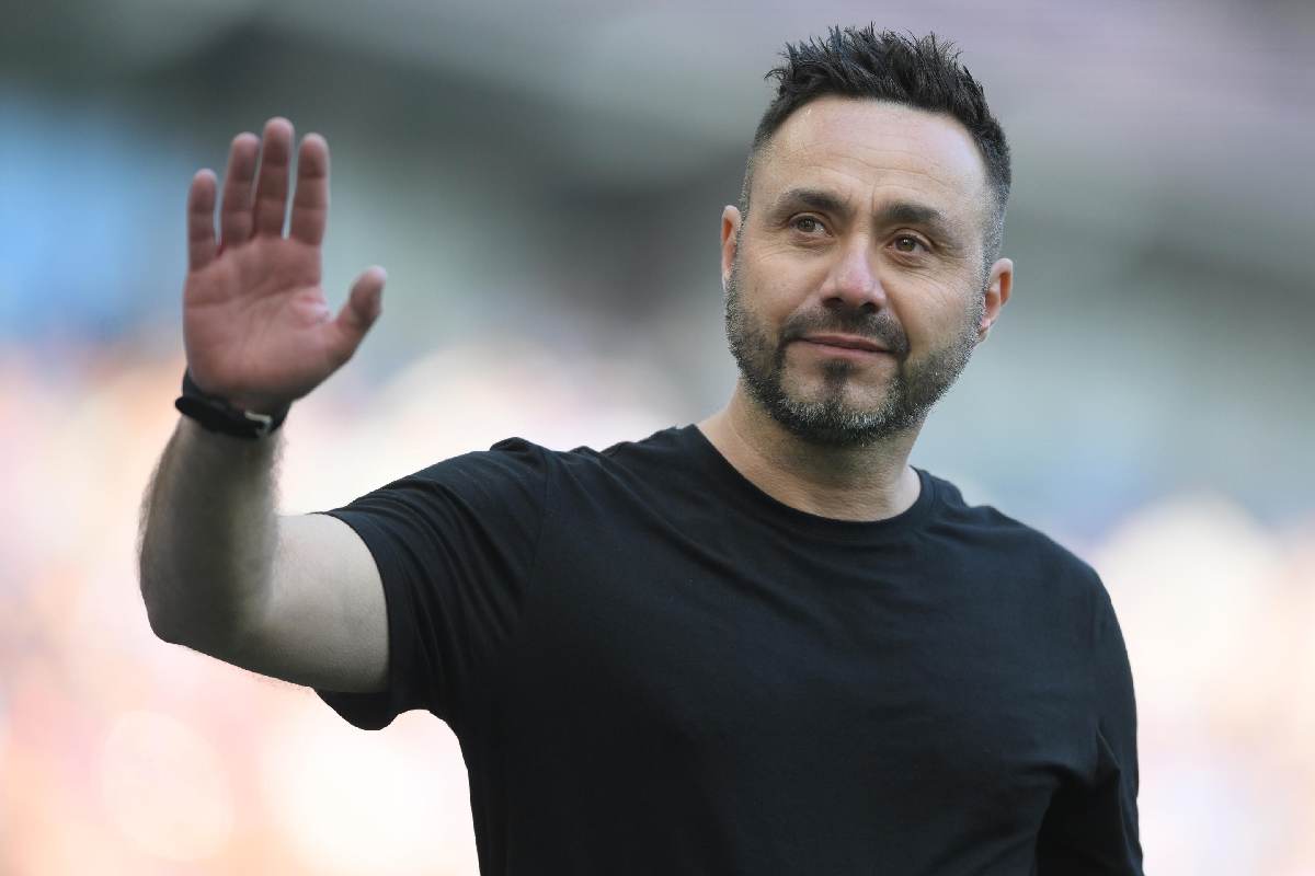 De Zerbi smentisce un suo possibile trasferimento all'Inter