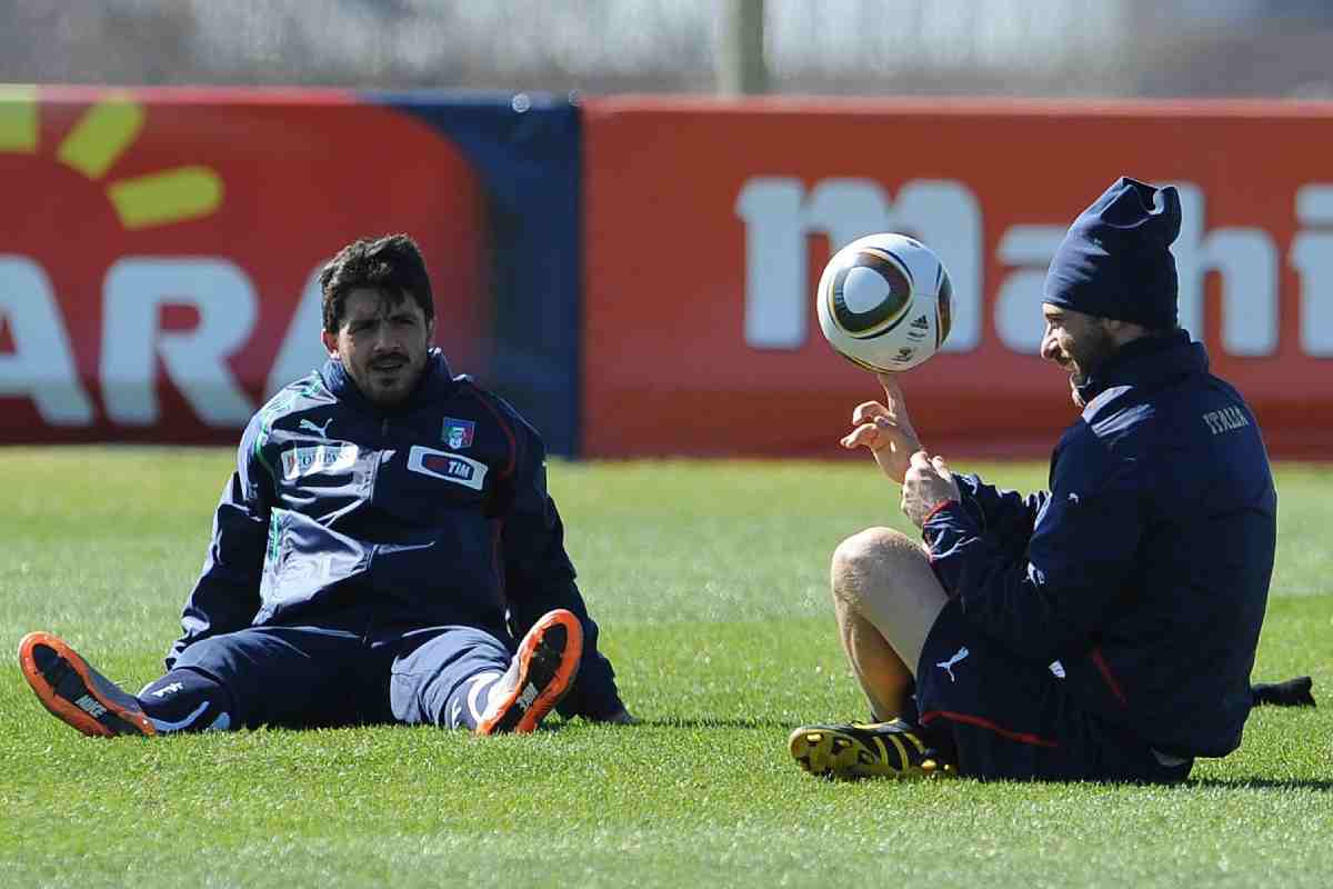 Gattuso e De Rossi Nazionale 2006