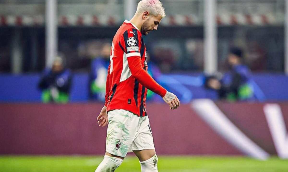 Scontro tra Theo Hernandez e il Milan