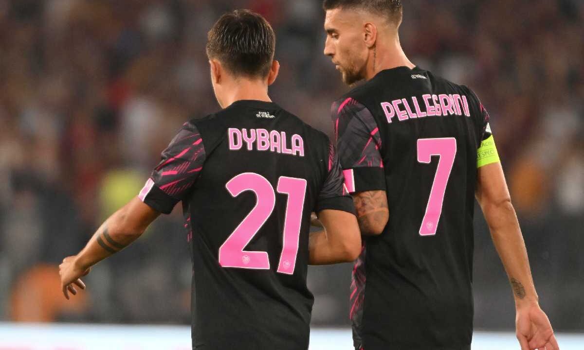 Paulo Dybala e Lorenzo Pellegrini Roma
