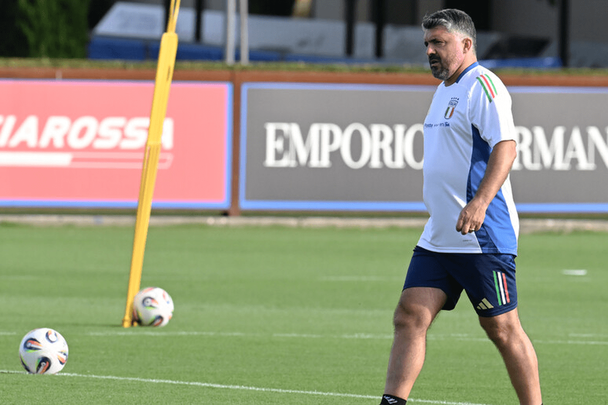 Seduta allenamento Coverciano.