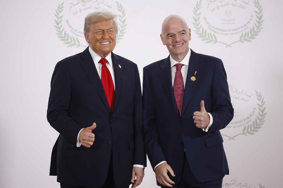 Donald Trump e Gianni Infantino